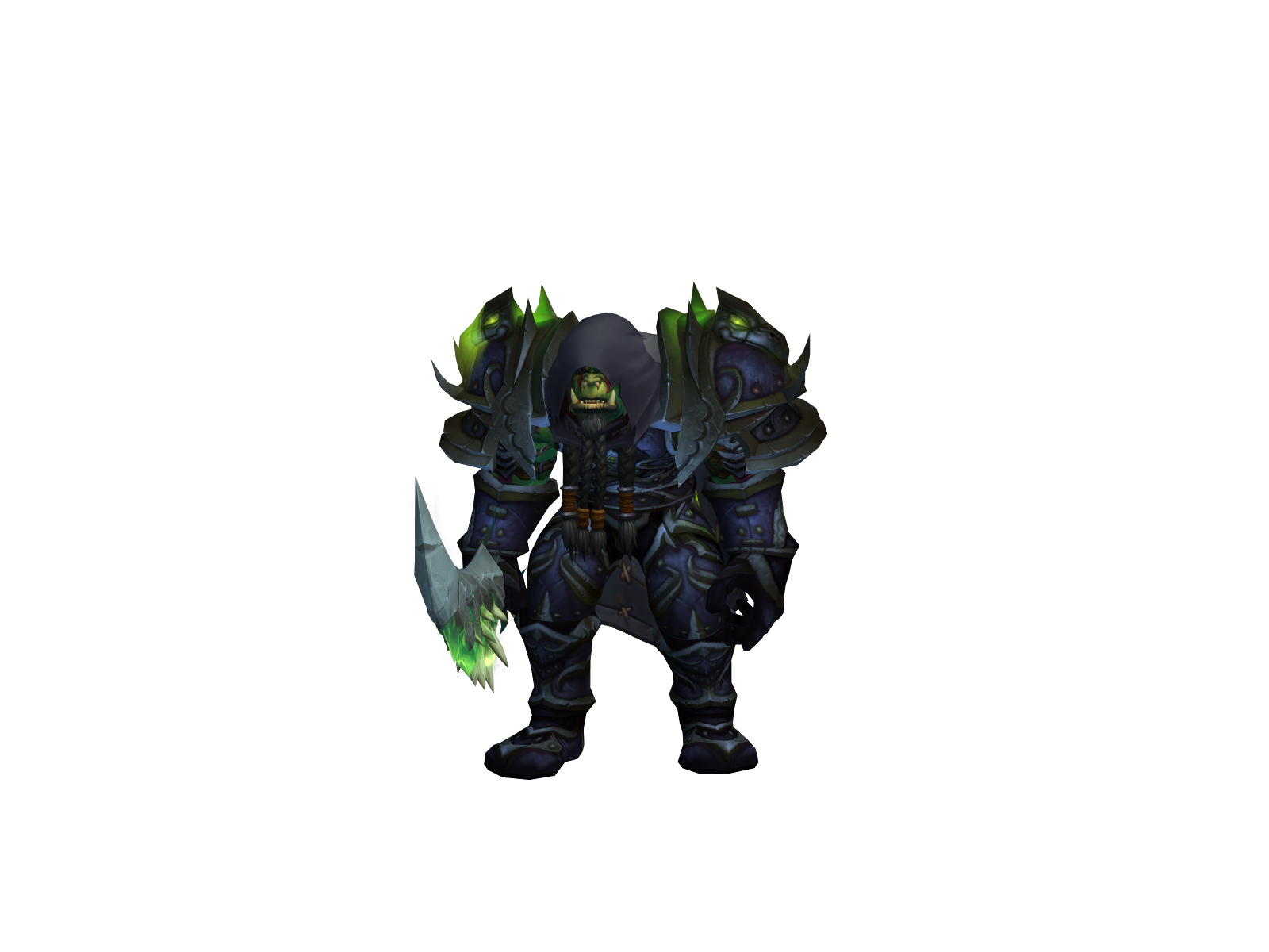 Krokk 3D character render