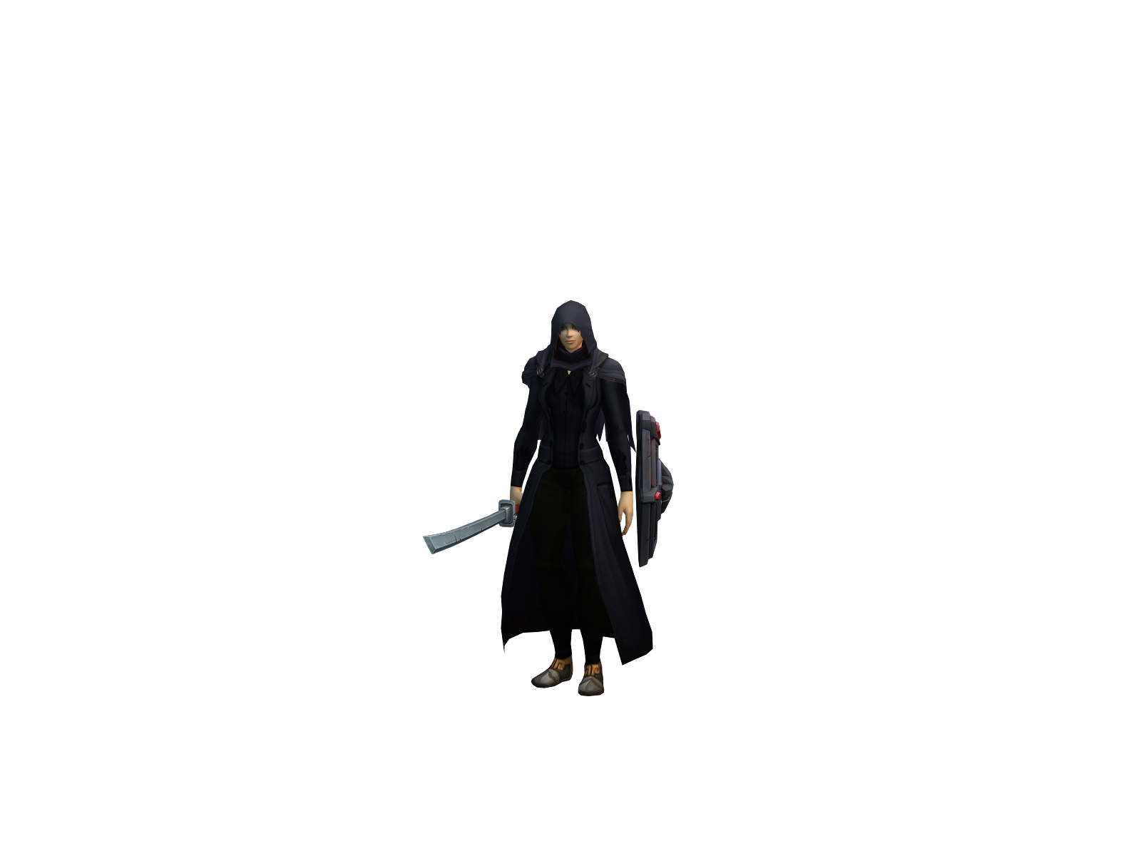 Chachî 3D character render