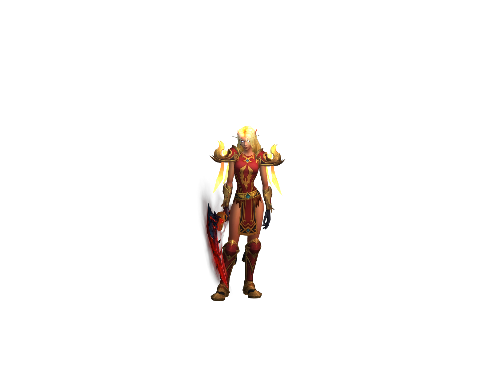 Xià 3D character render