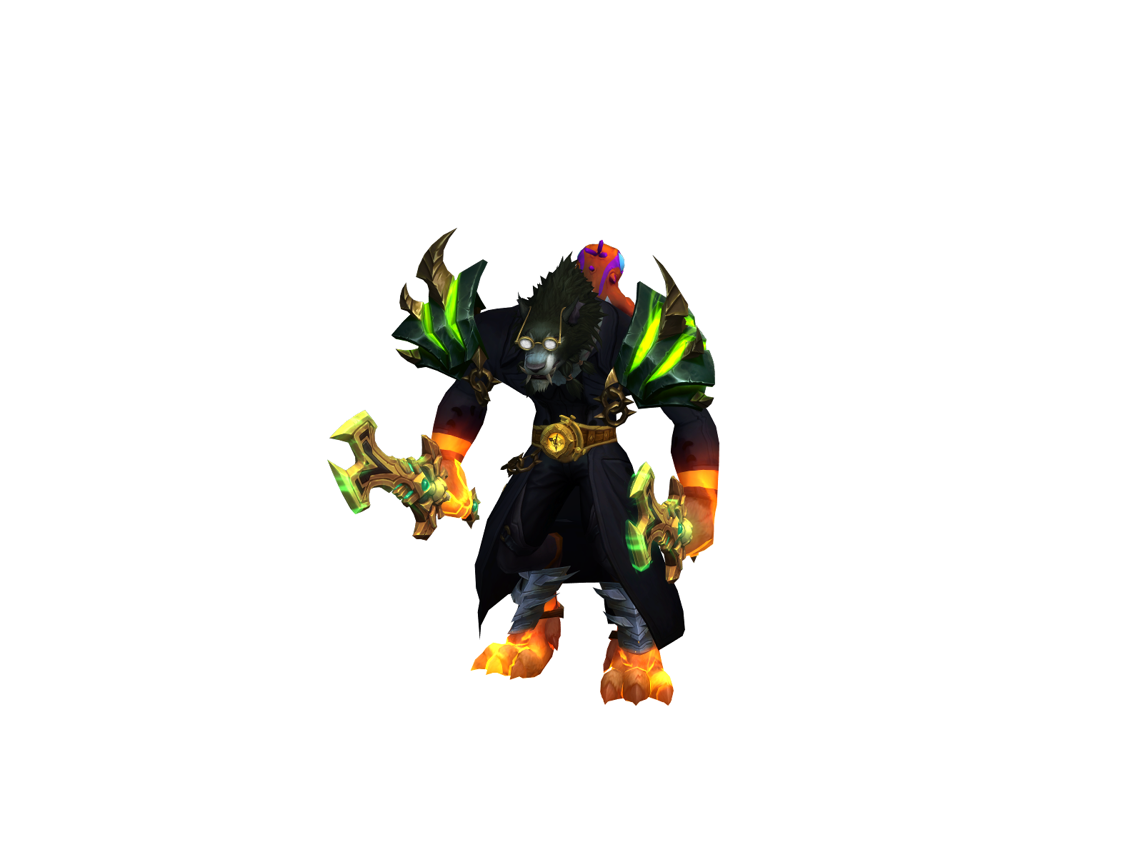 Estriil 3D character render