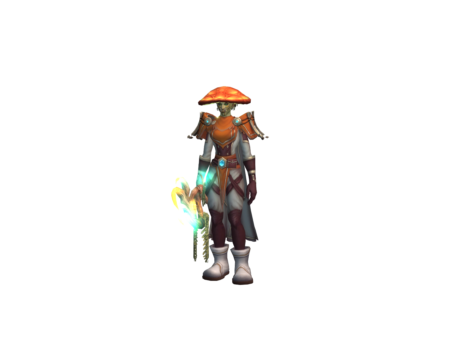 Brizaille 3D character render