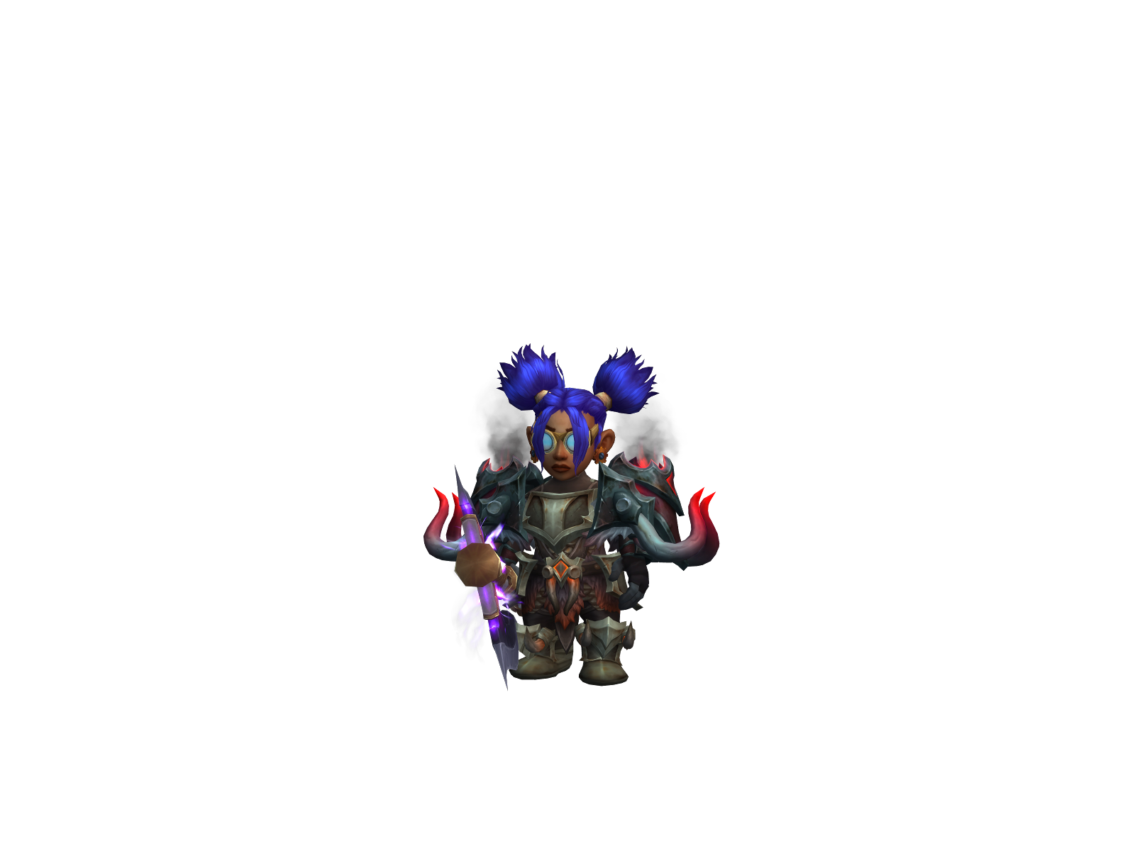 Underscore 3D character render