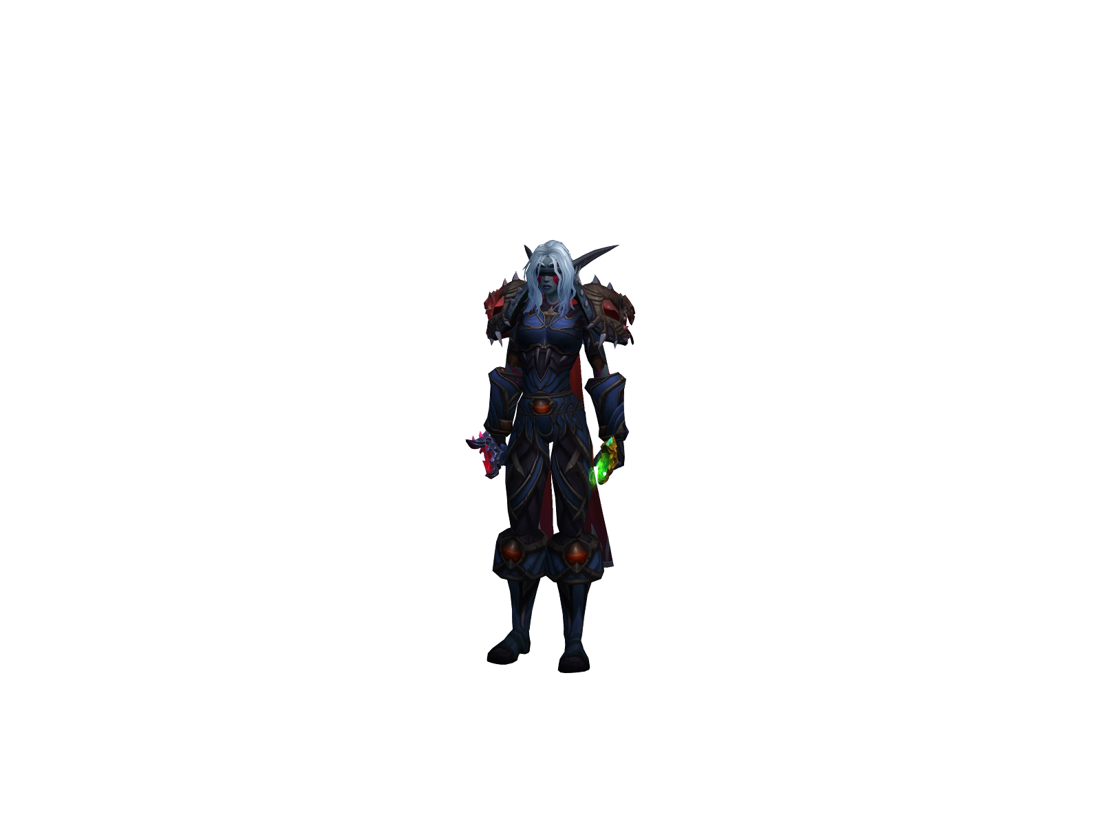 Zarzis 3D character render