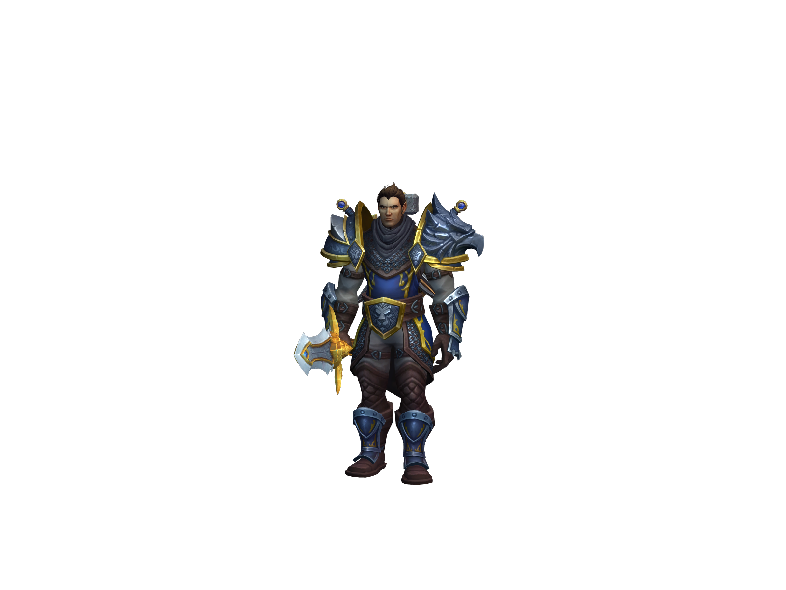 Smaugric 3D character render