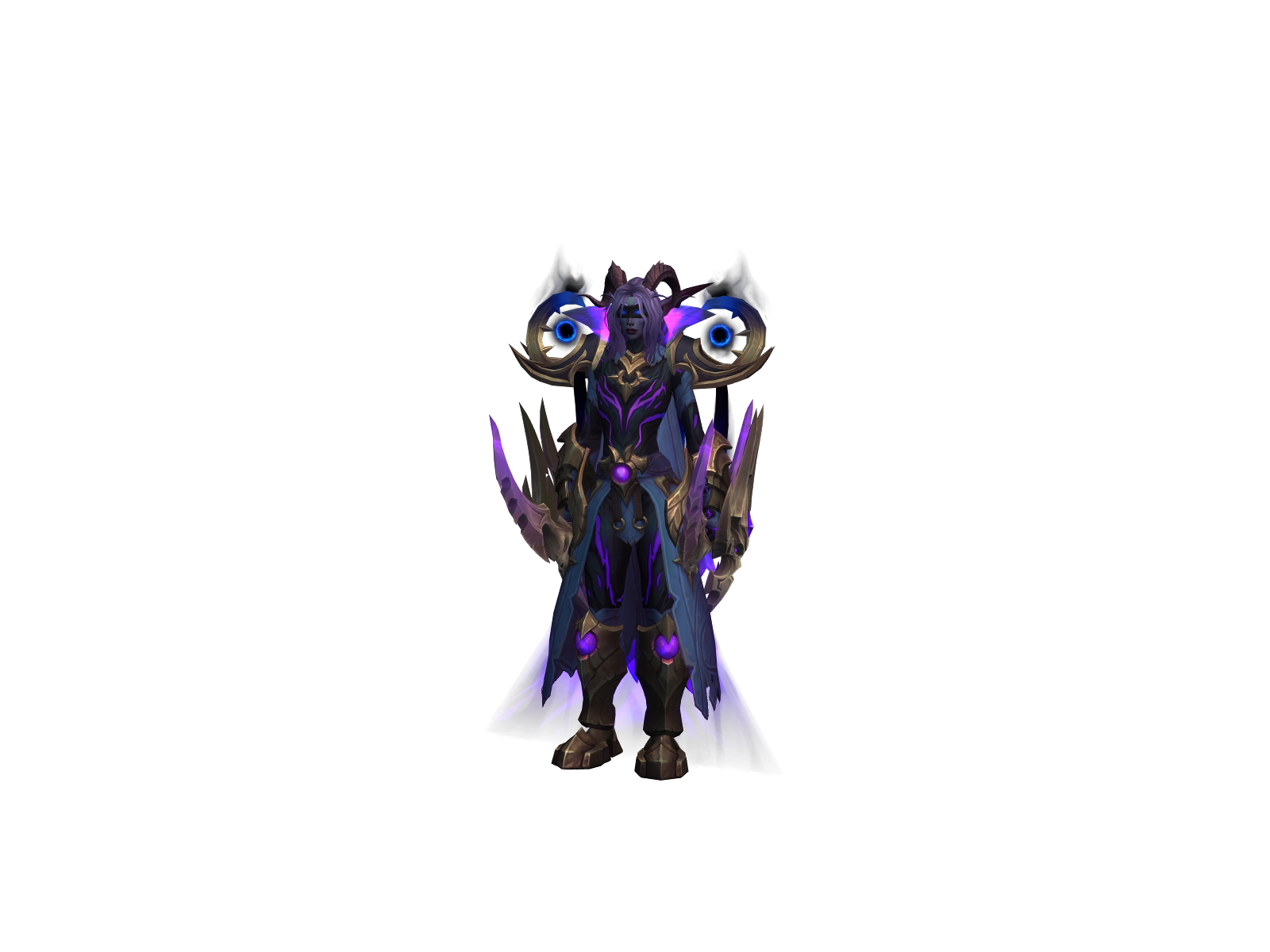 Nythërä 3D character render