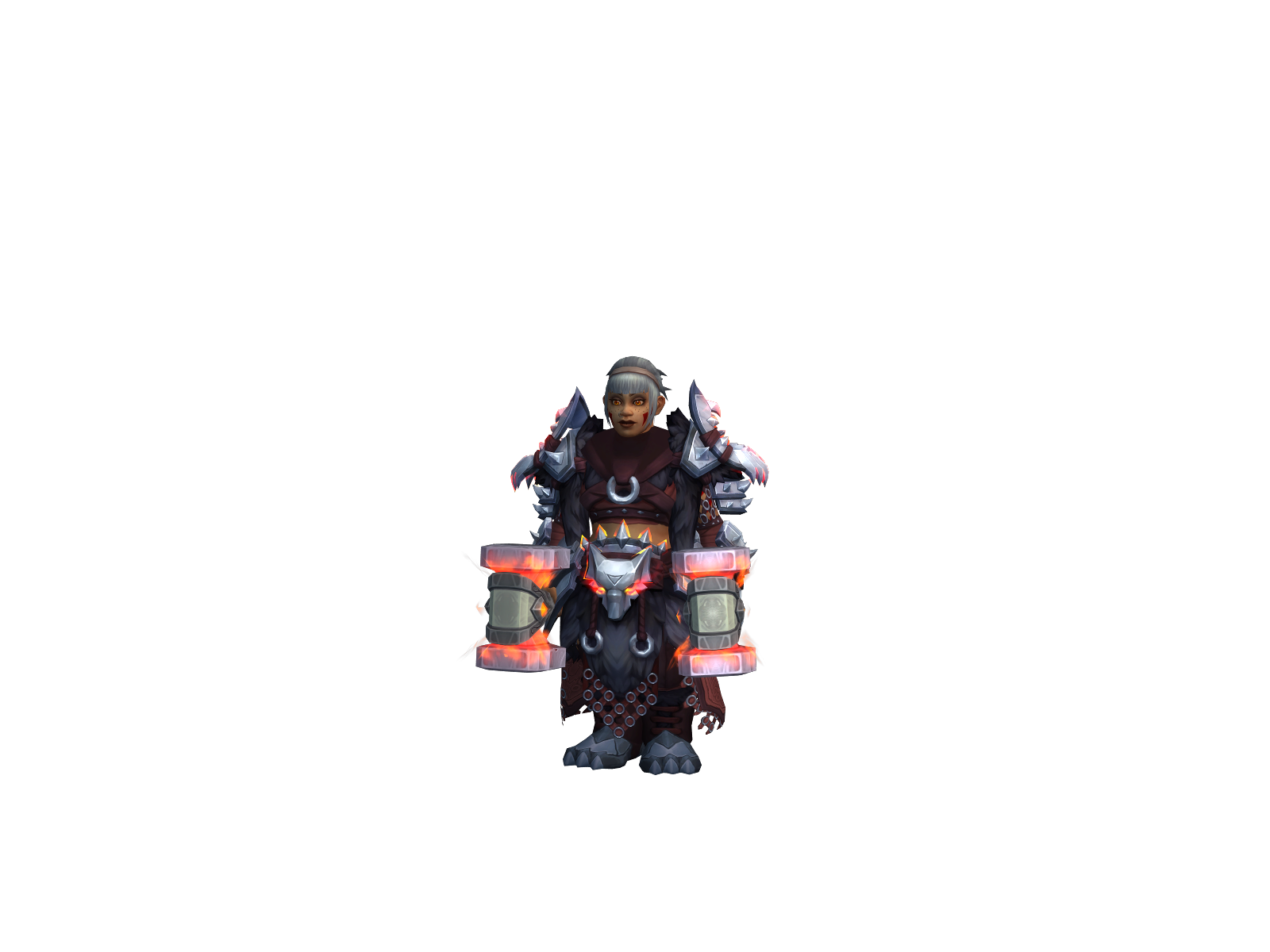 Amètiuh 3D character render