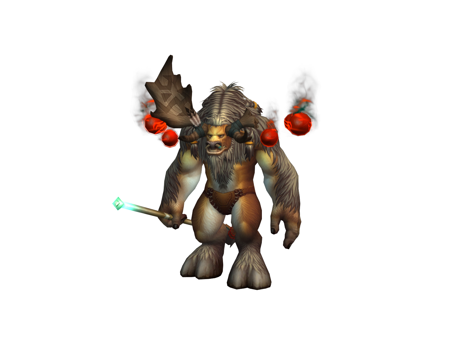 Ragïngbull 3D character render