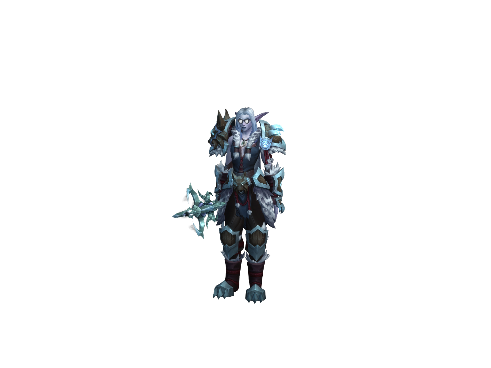 Reyluna 3D character render