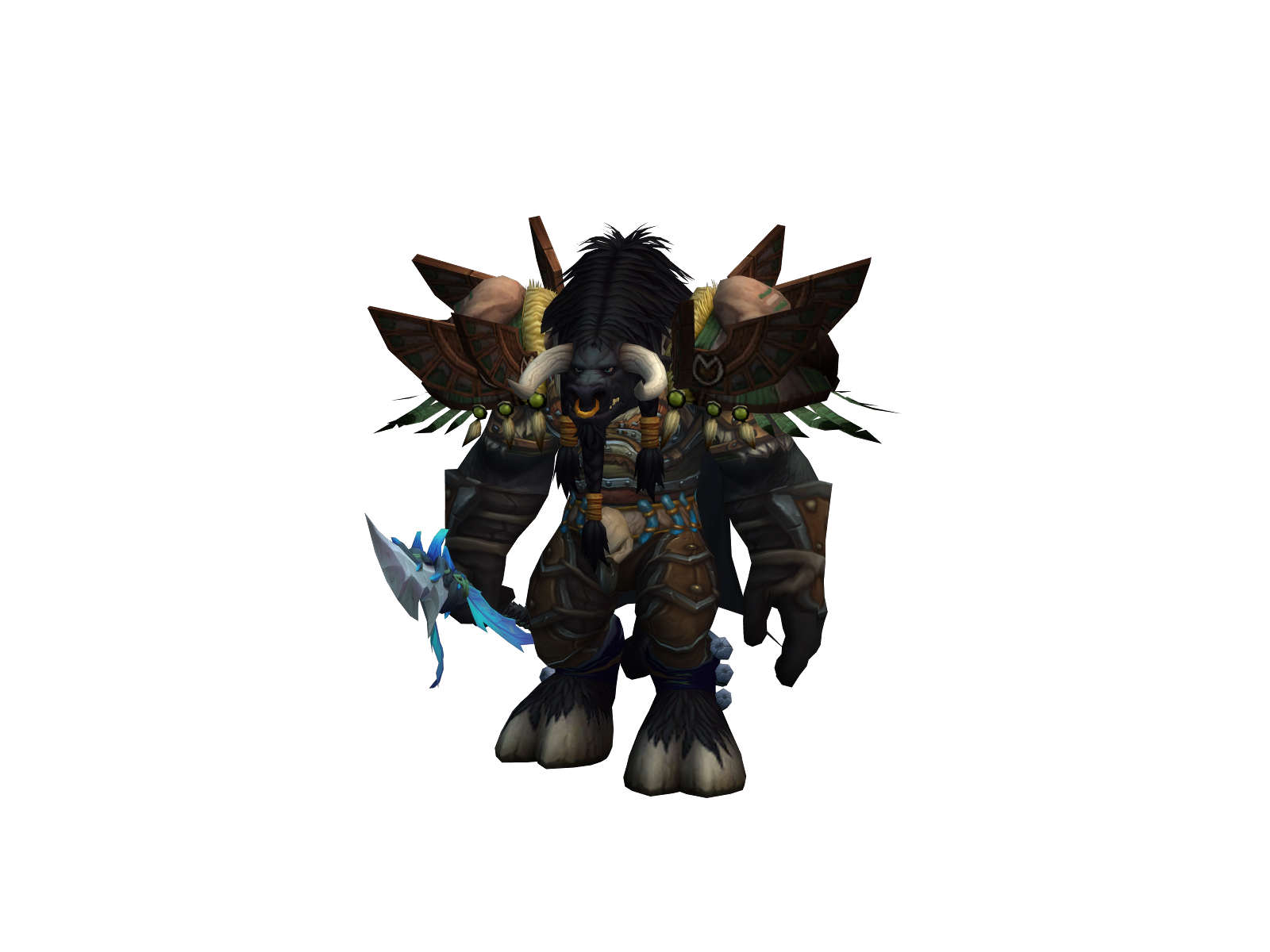 Deïsel 3D character render