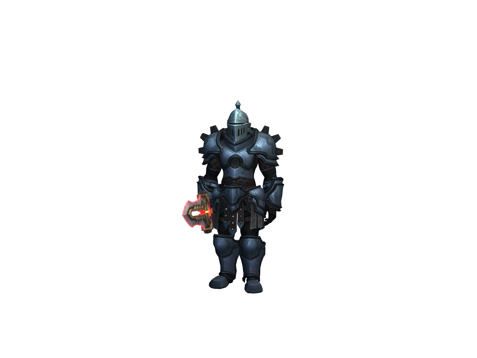 Bowel 3D character render
