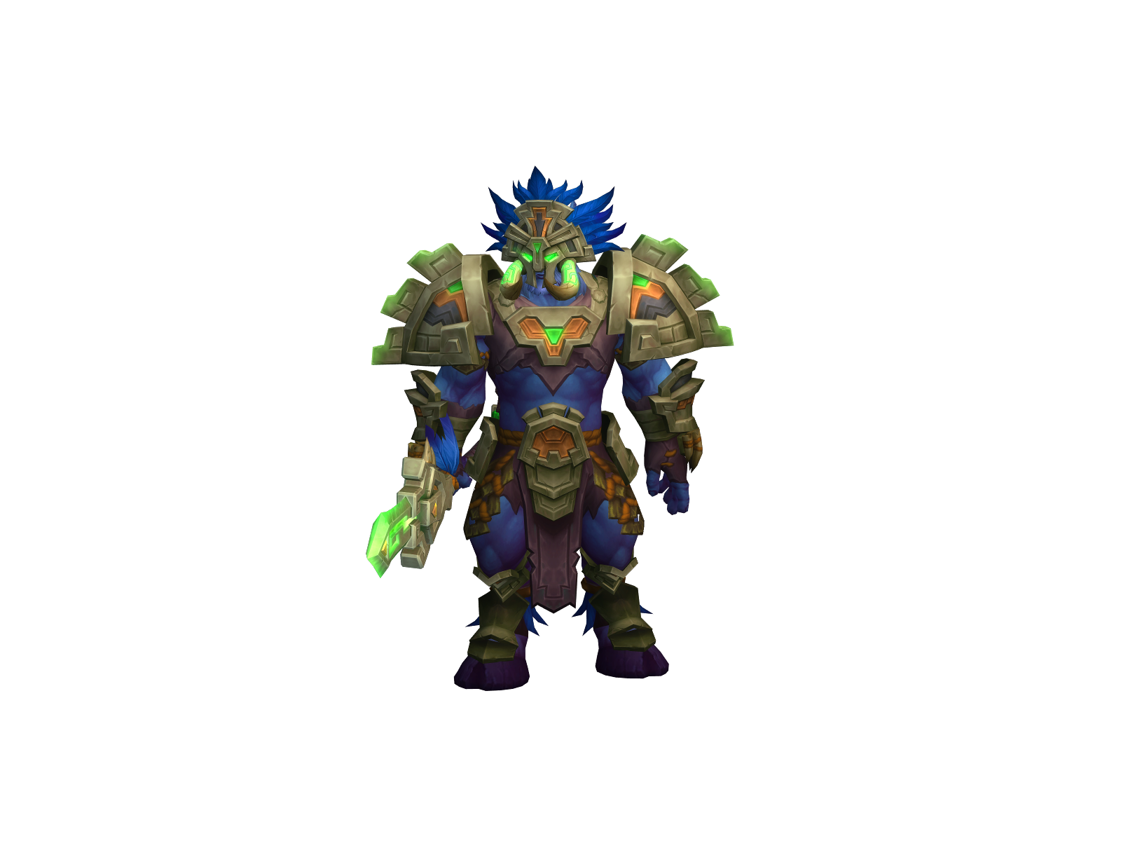 Sevenagain 3D character render