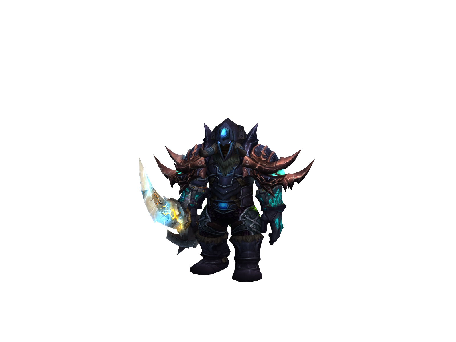 Massetock 3D character render