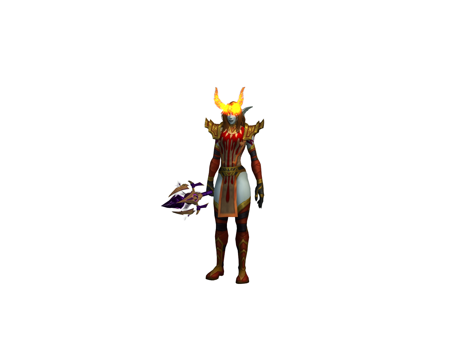 Jacaelyx 3D character render