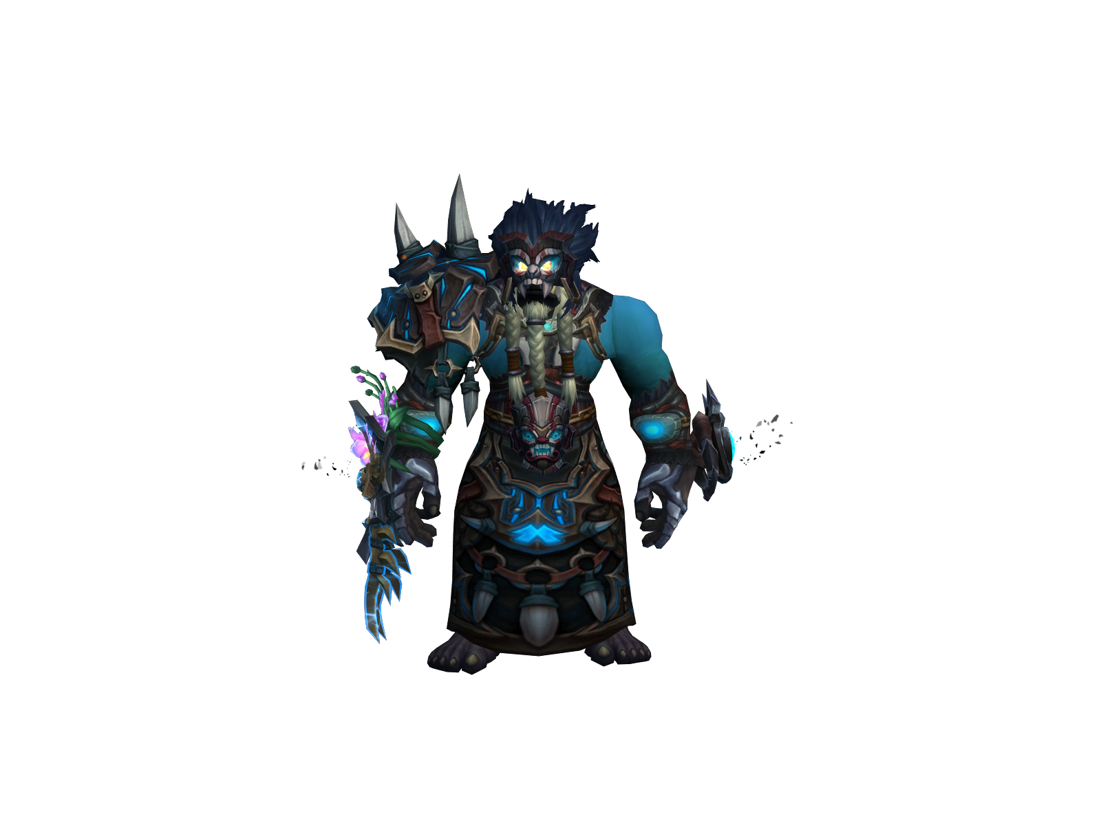 Møyøurt 3D character render