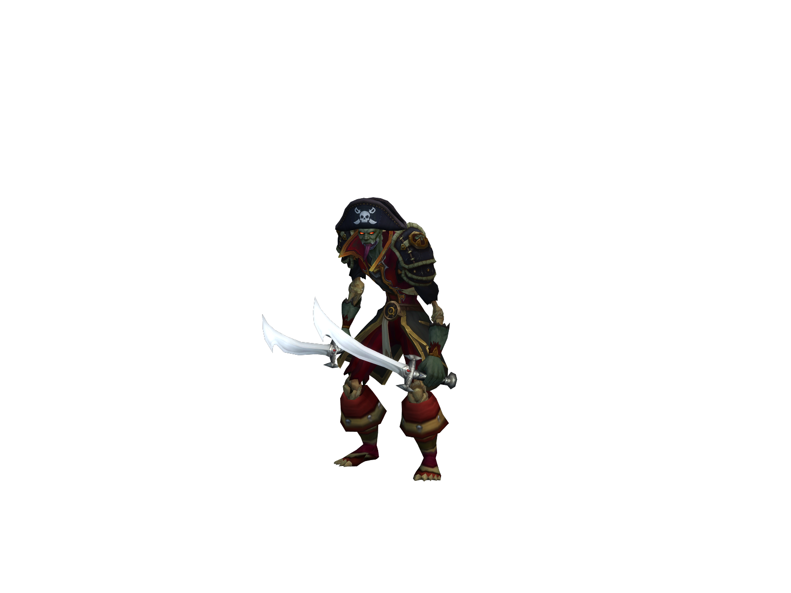 Trygon 3D character render