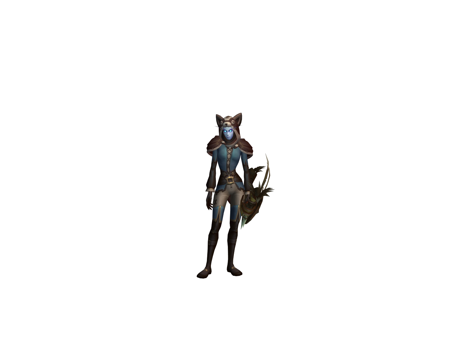 Meliaraah 3D character render