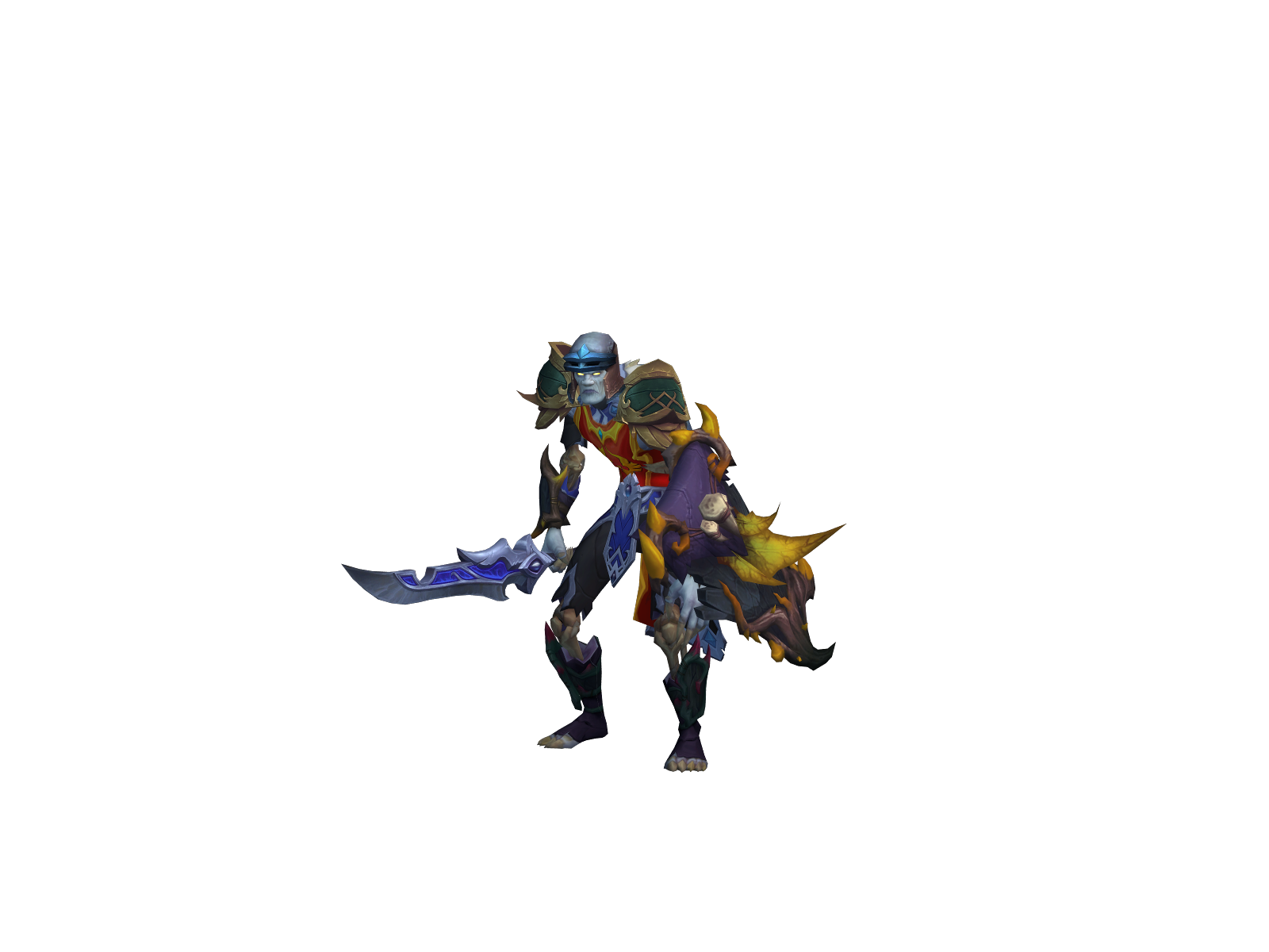 Reratul 3D character render