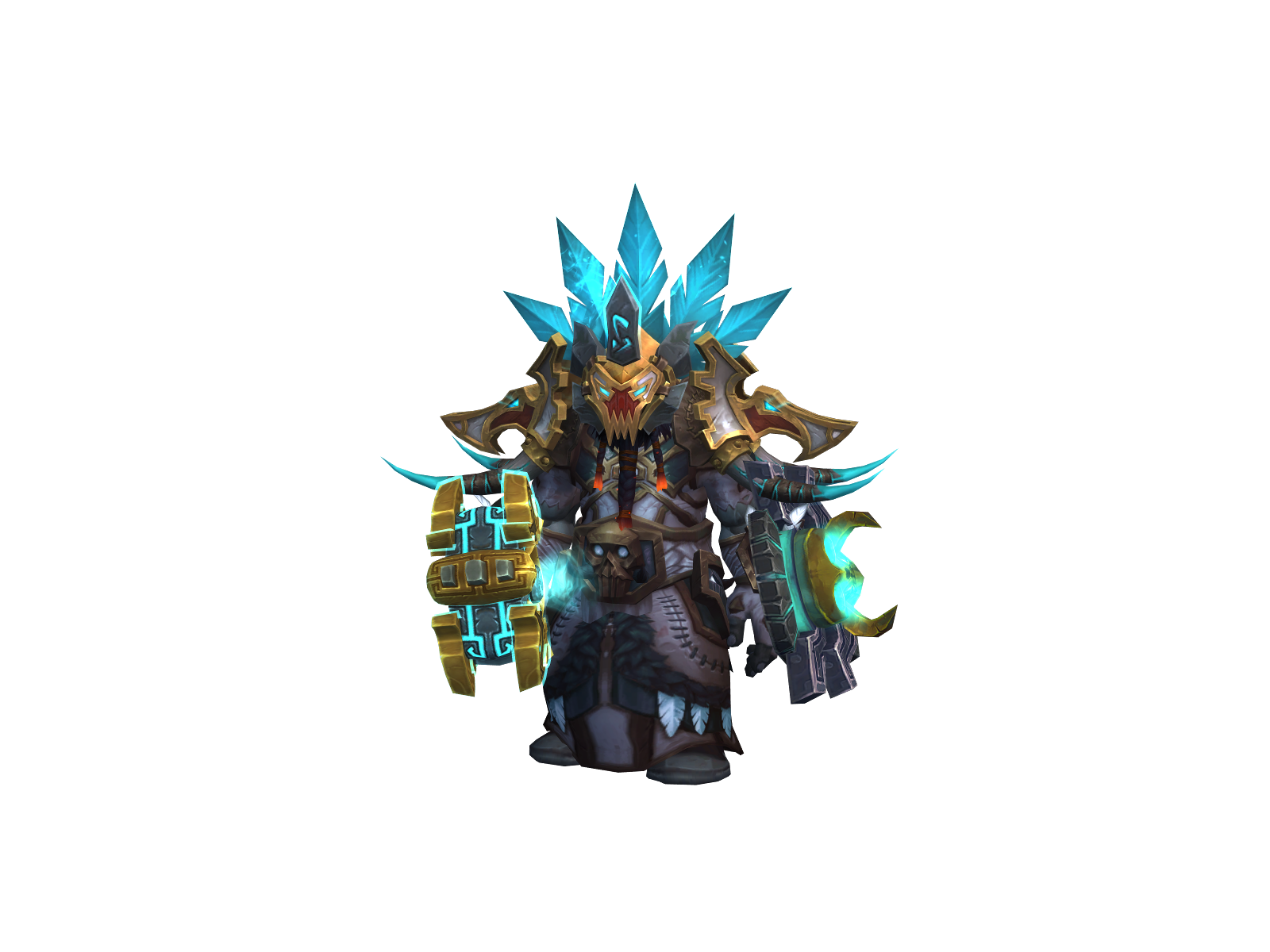 Thadrirm 3D character render