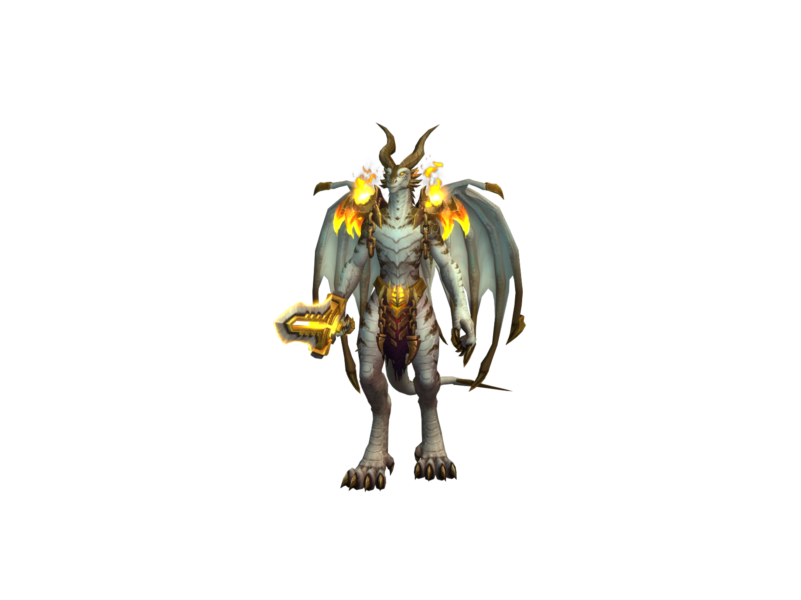 Fenghuang 3D character render