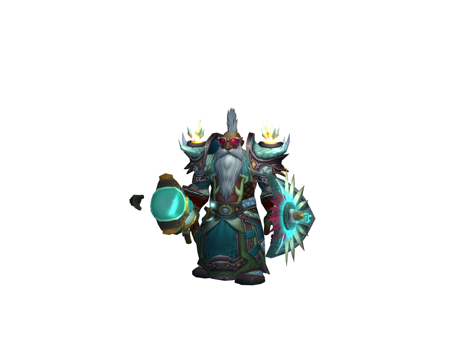 Pøwertoto 3D character render