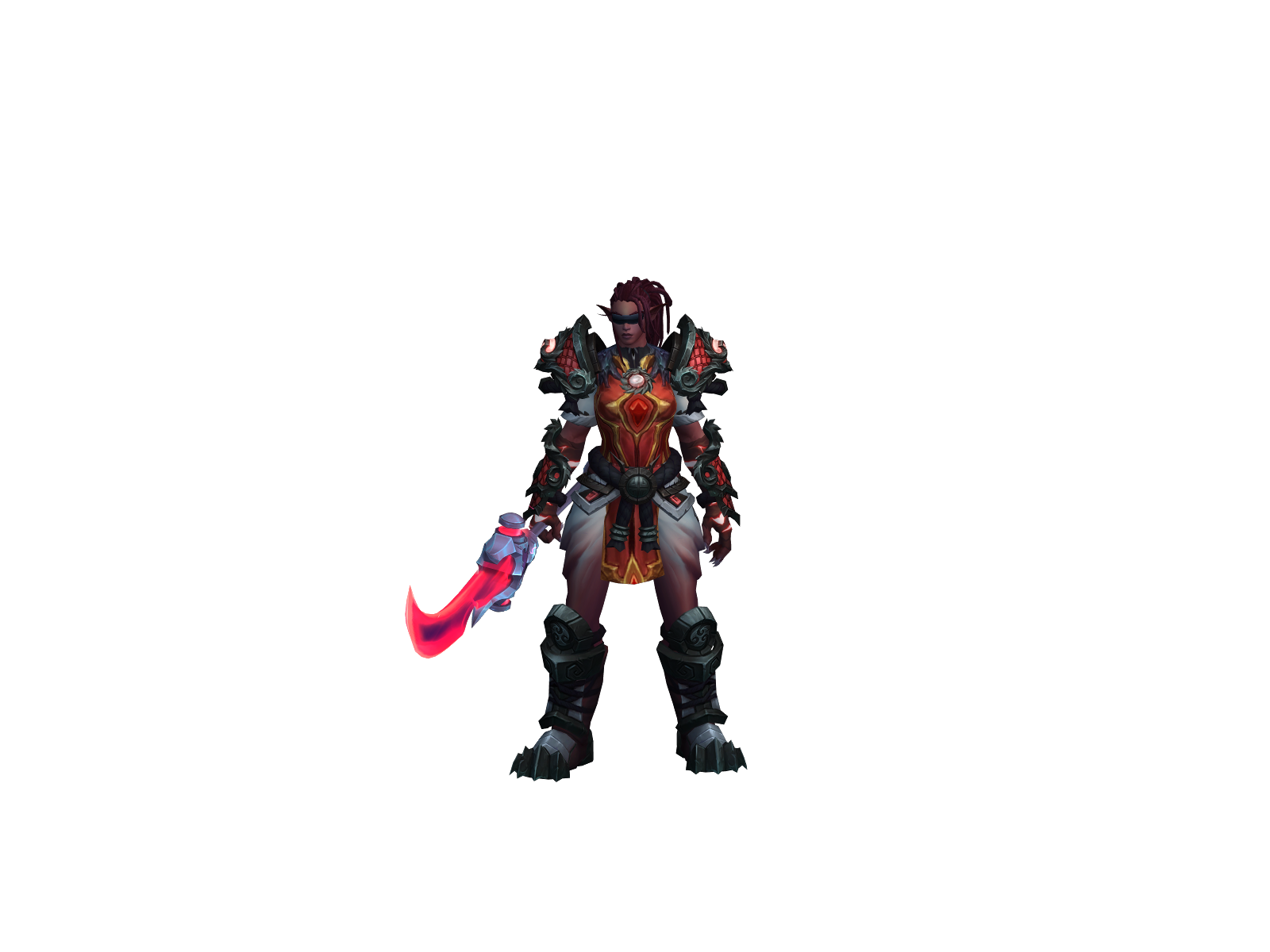 Yhuamei 3D character render