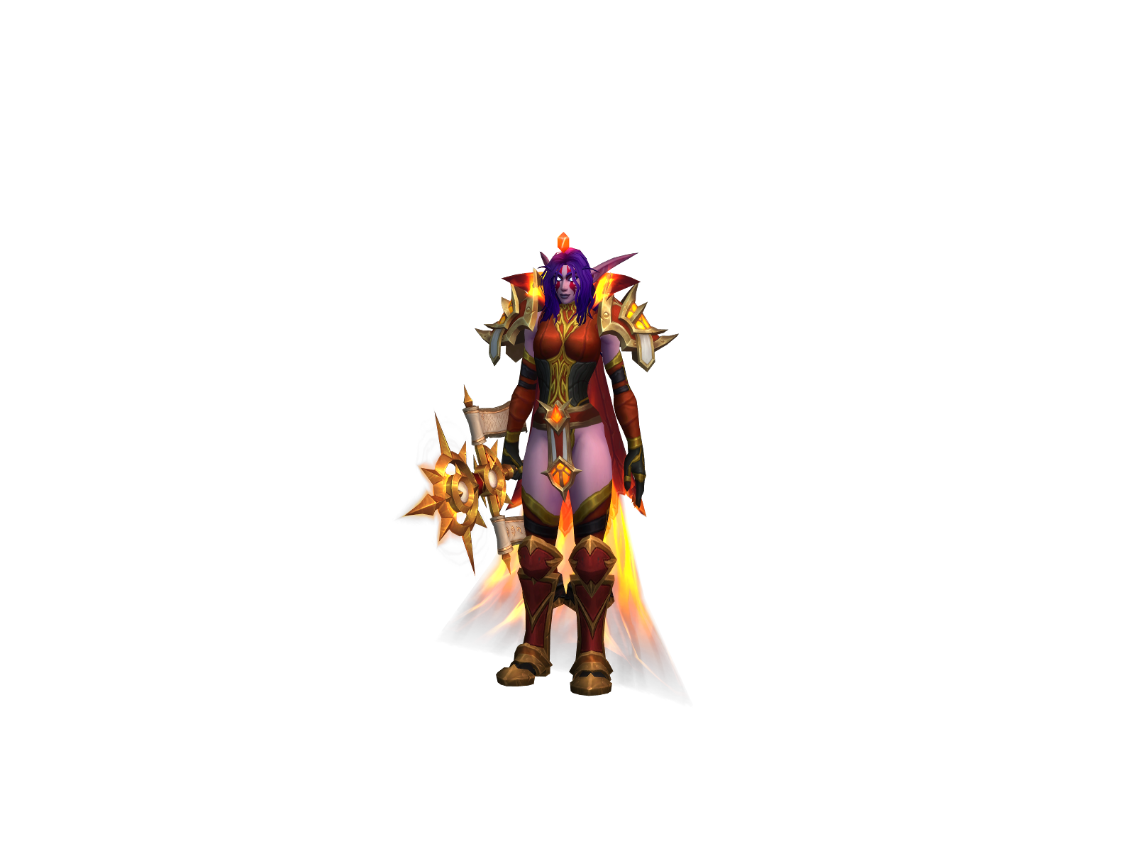 Bâtondeprist 3D character render
