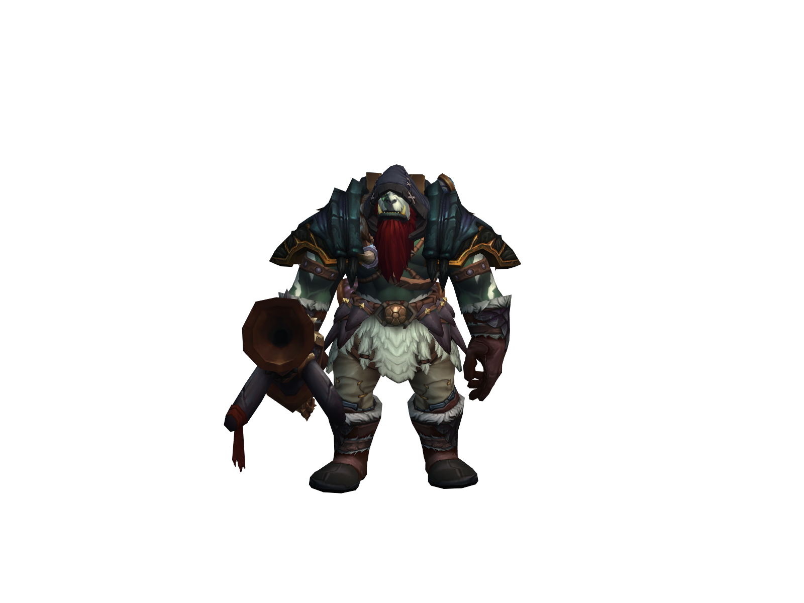 Gundäbad 3D character render