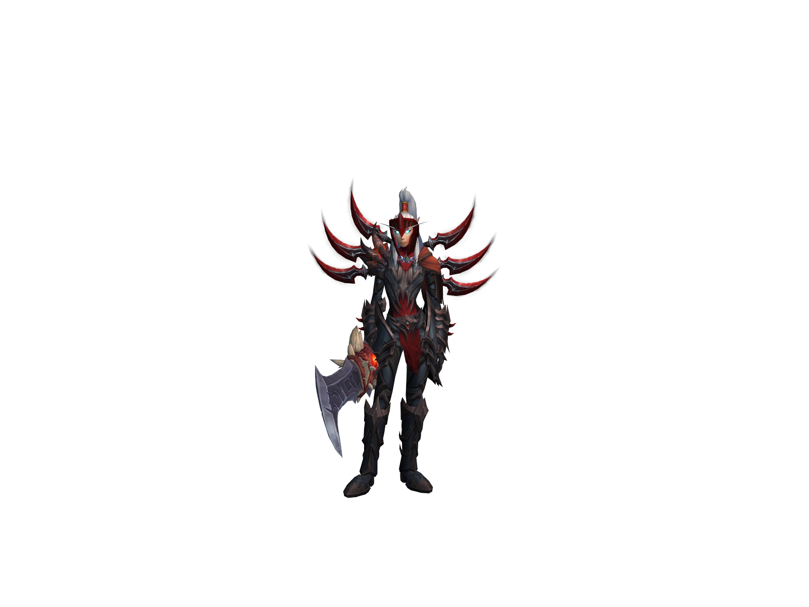 Galadrïelle 3D character render
