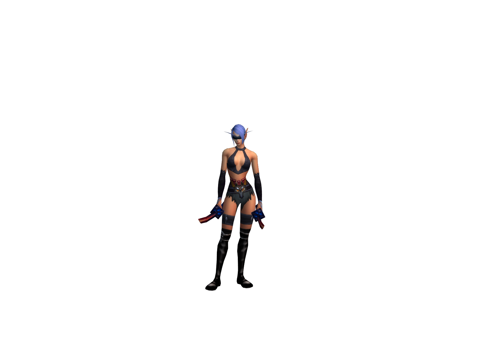 Nobunami 3D character render