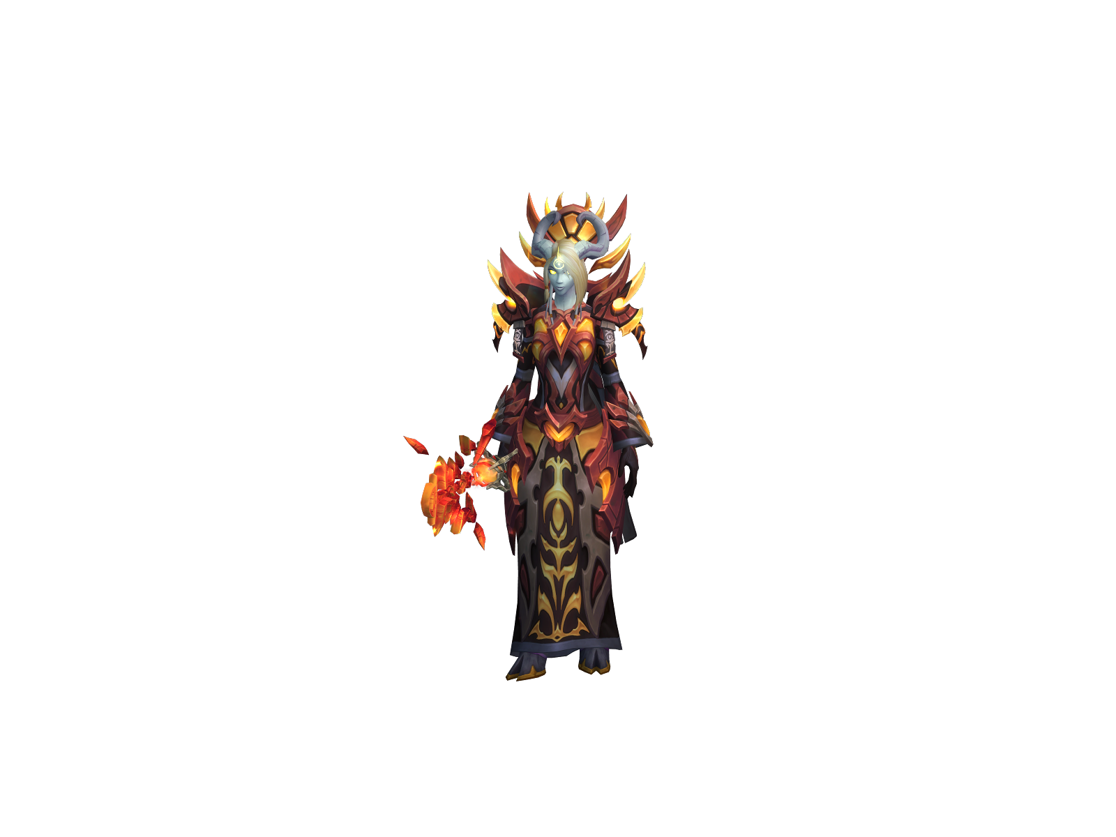 Expriest 3D character render