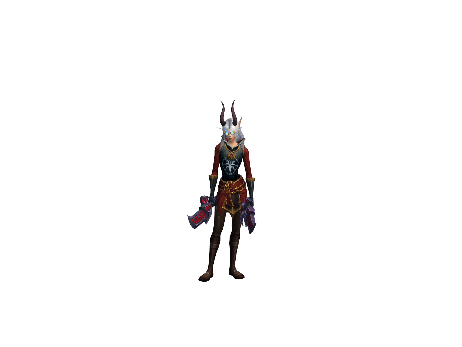 Nuiji 3D character render