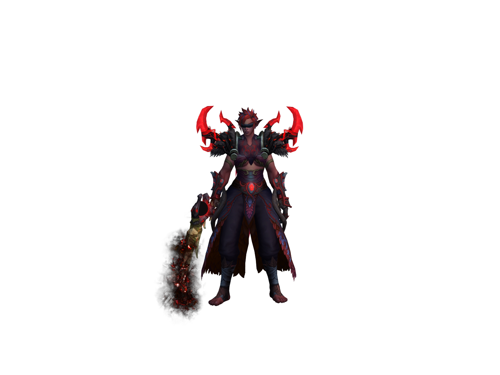 Kallima 3D character render
