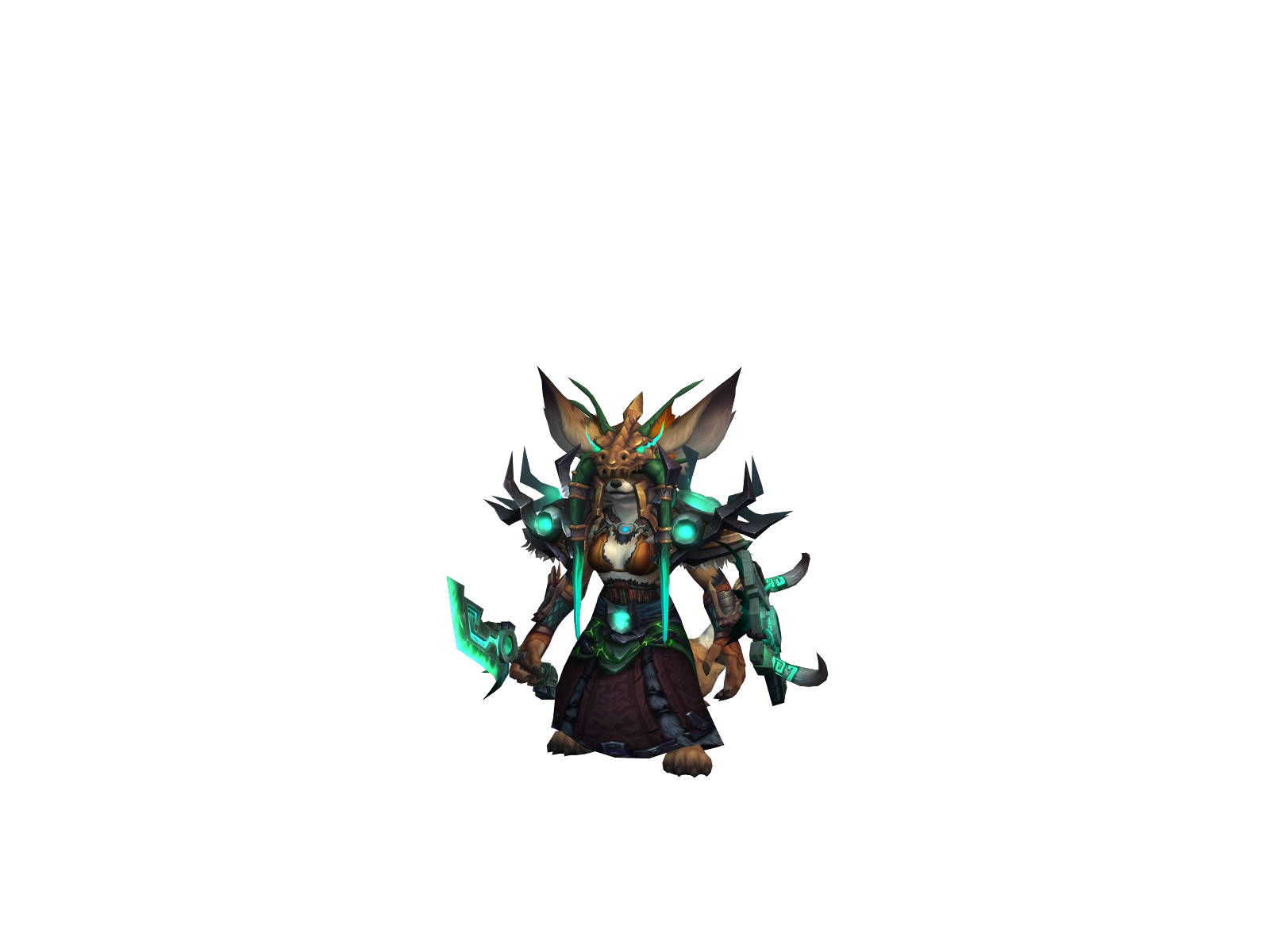 Talyndia 3D character render