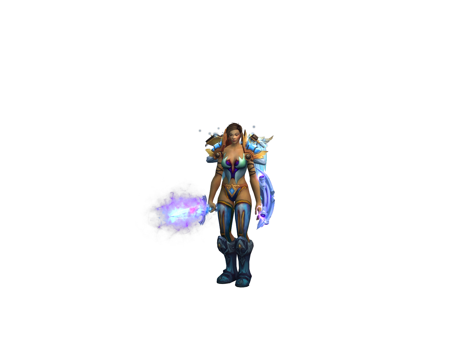 Sayalight 3D character render
