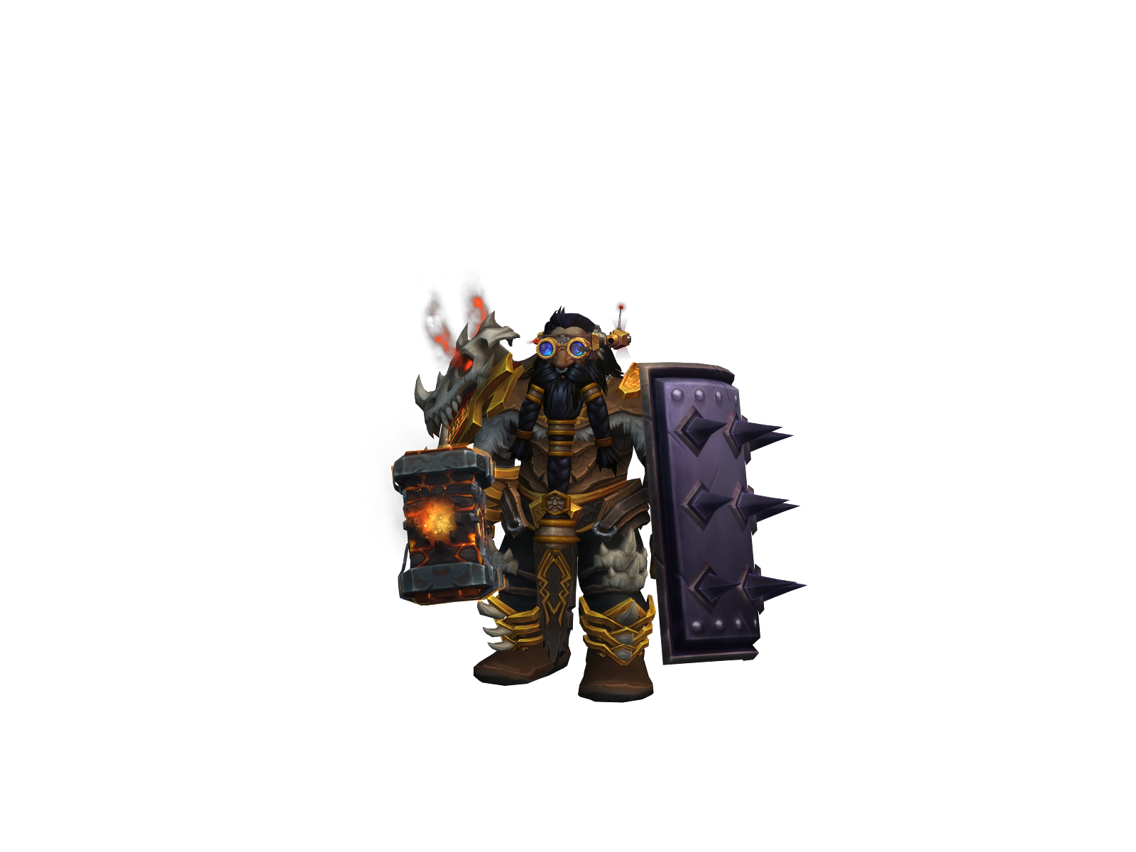 Ajatashatru 3D character render