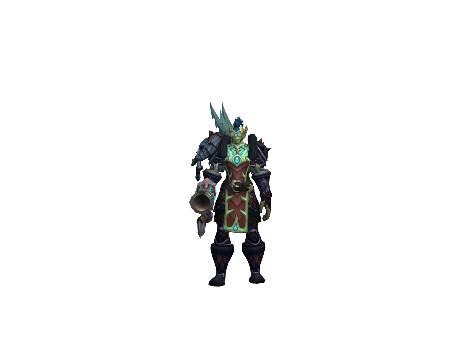 Morkahs 3D character render
