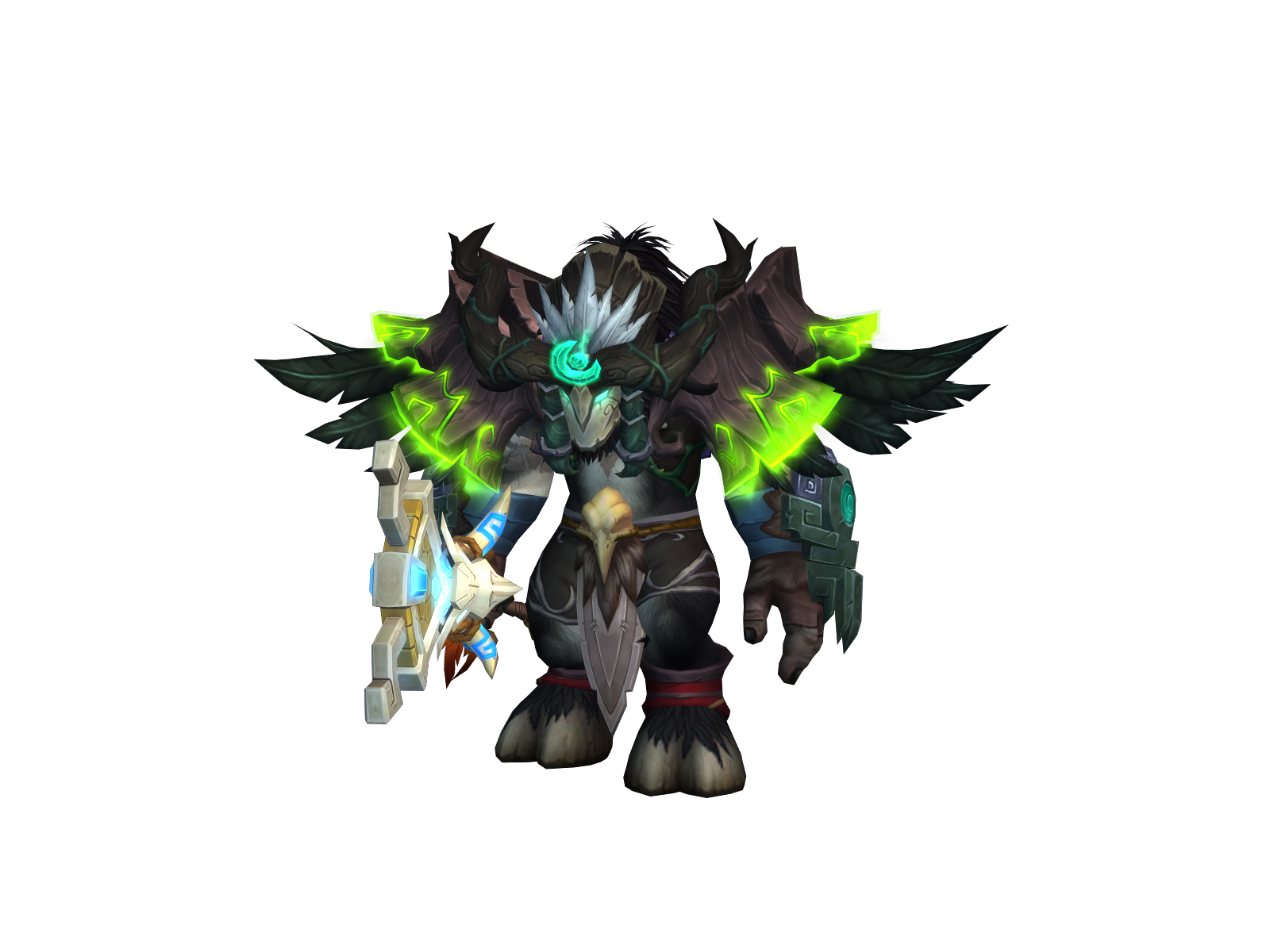 Archidruix 3D character render