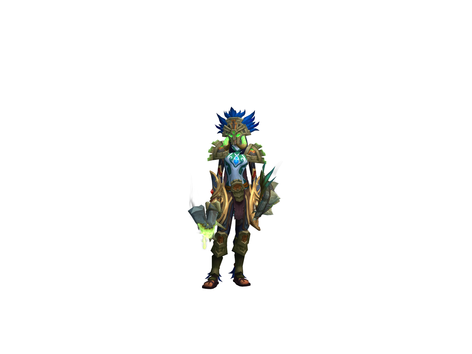 Benedictis 3D character render