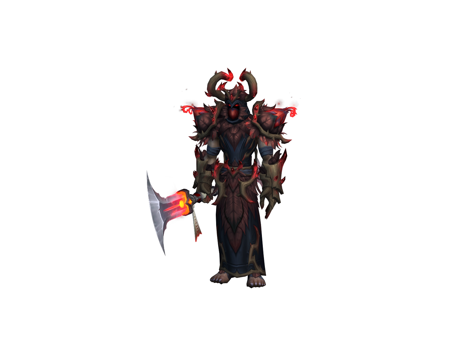 Fellousioon 3D character render