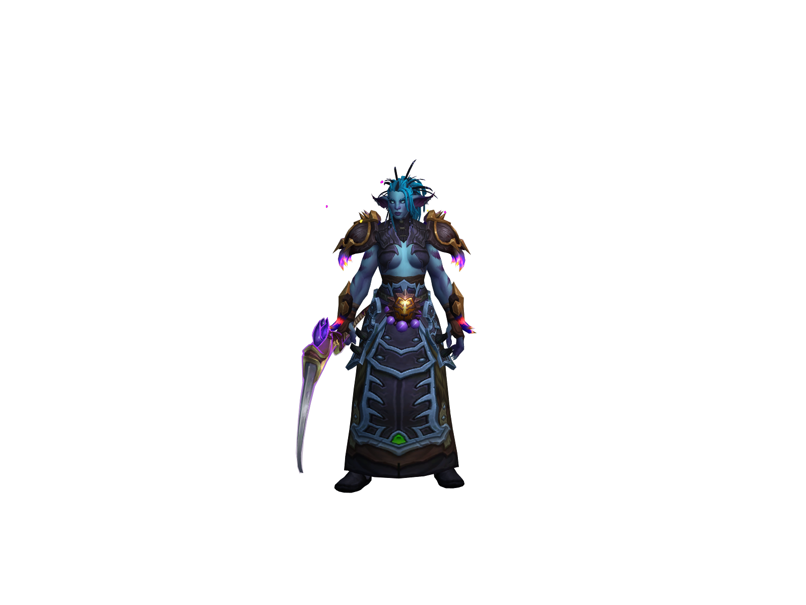 Tyrrhia 3D character render