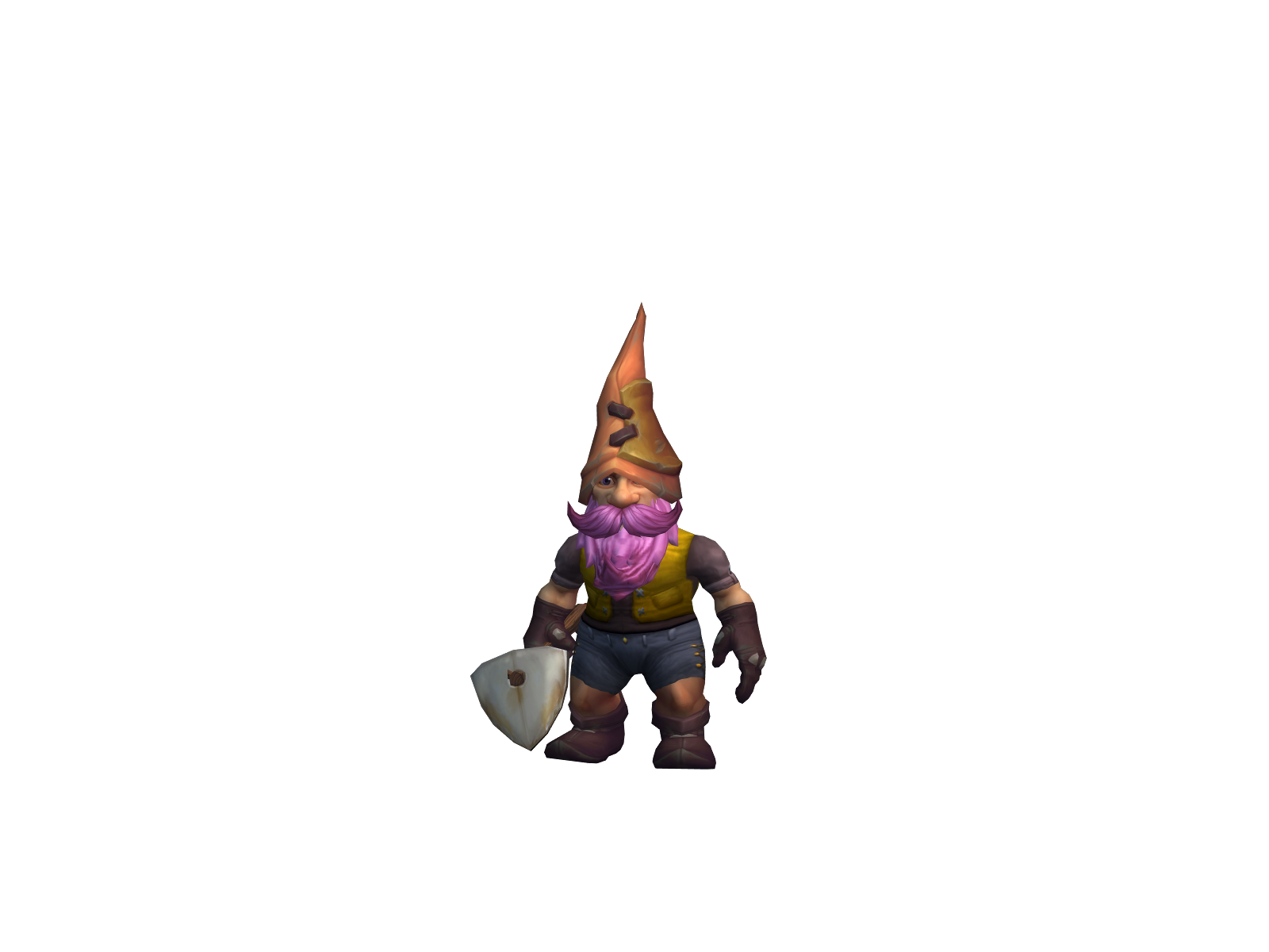 Elgnomelino 3D character render