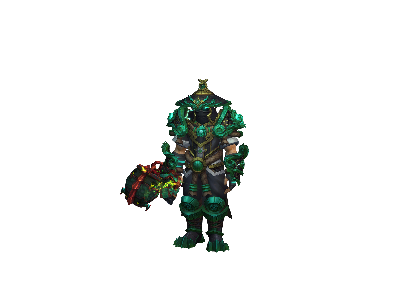 Pourprejade 3D character render