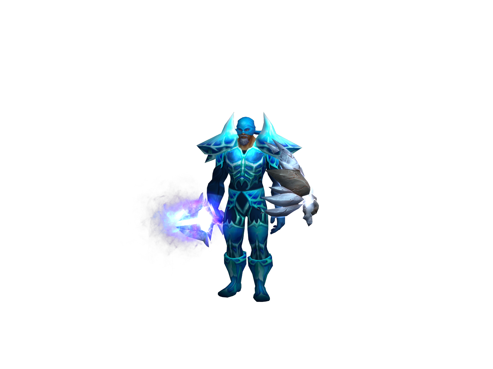 Trikatman 3D character render