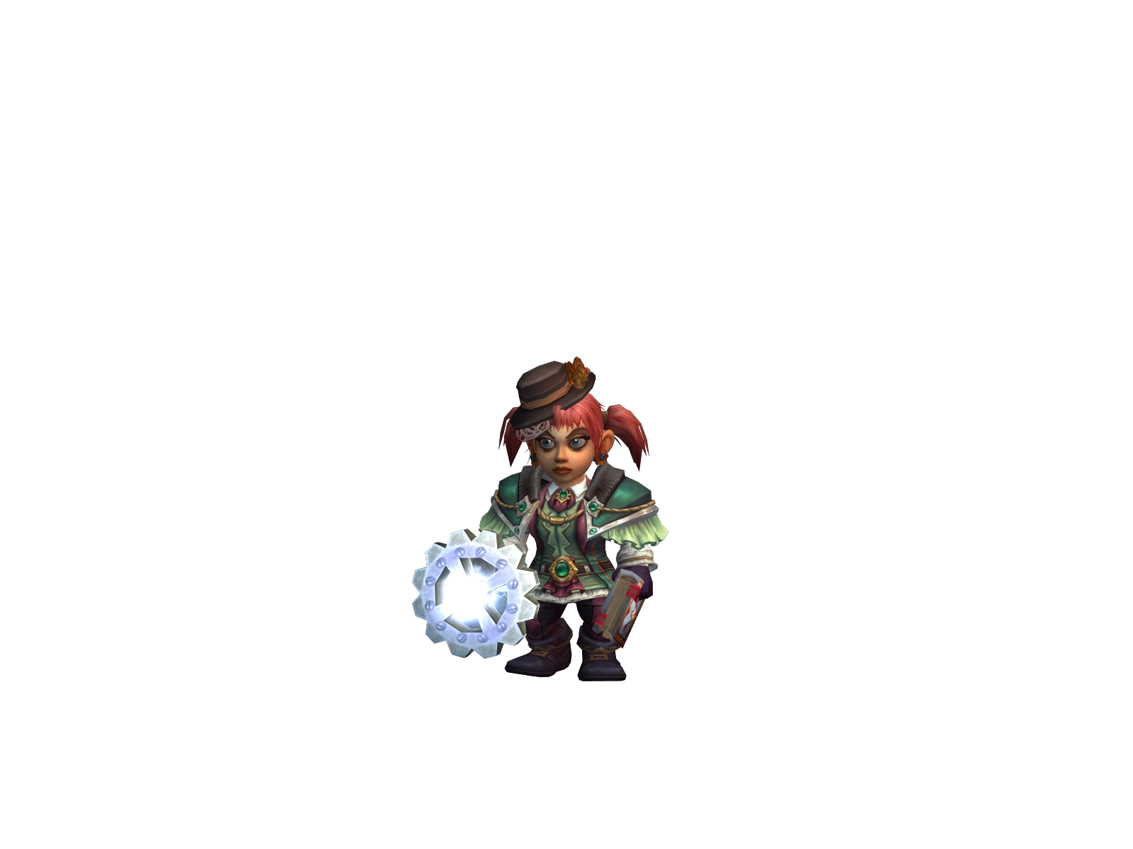 Blubz 3D character render