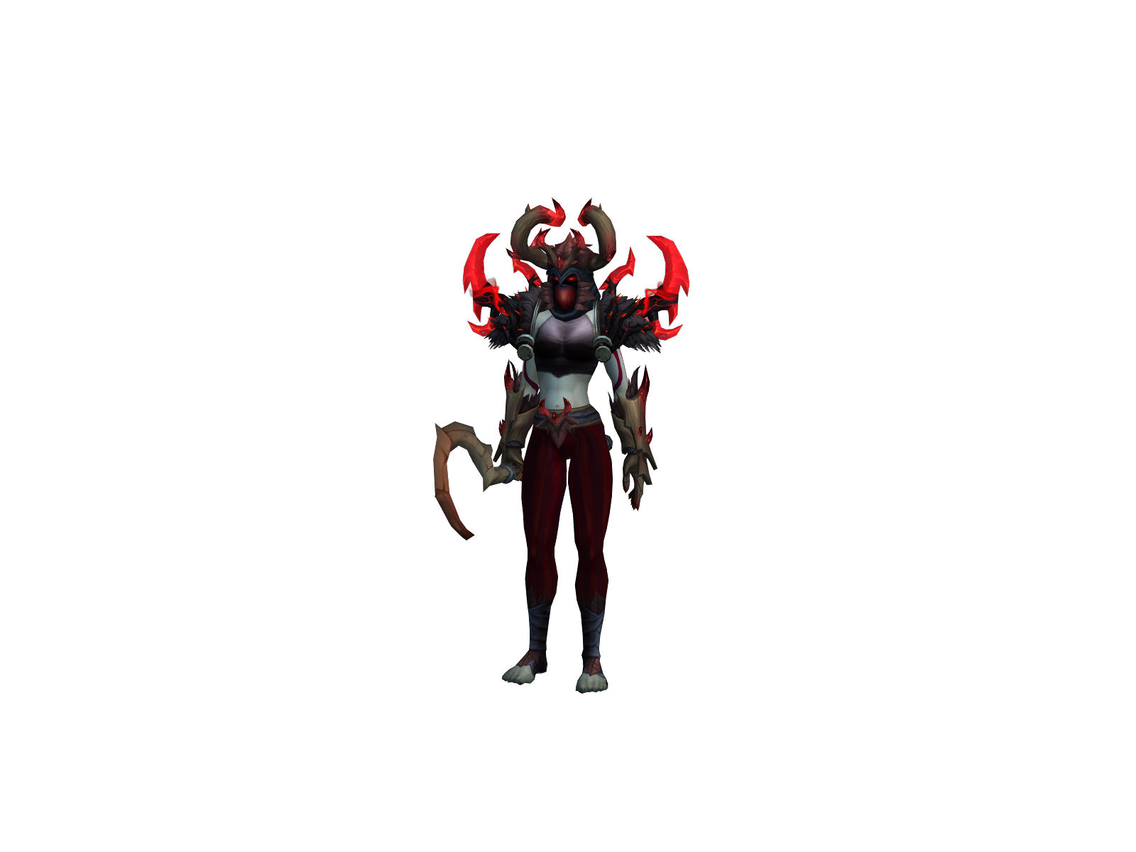 Ylve 3D character render