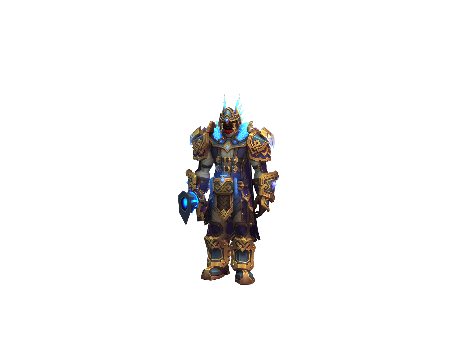 Blackuskal 3D character render