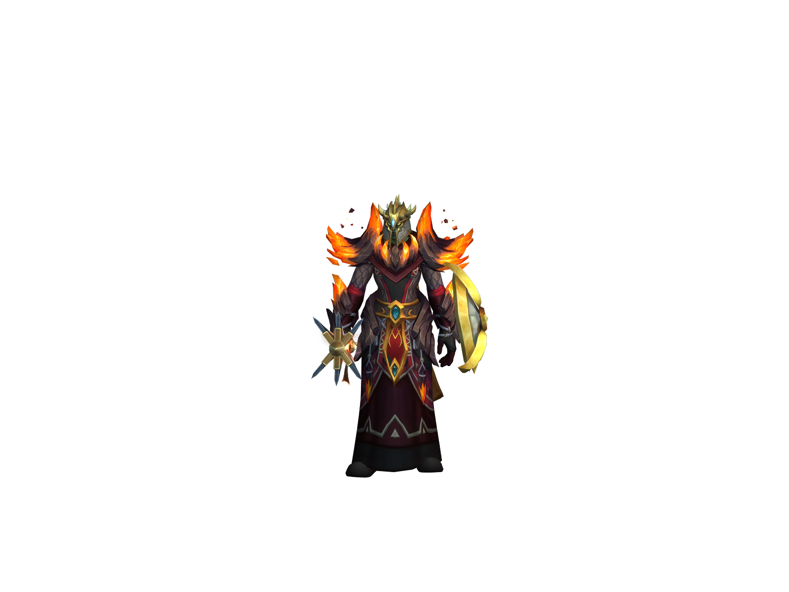 Îragnir 3D character render