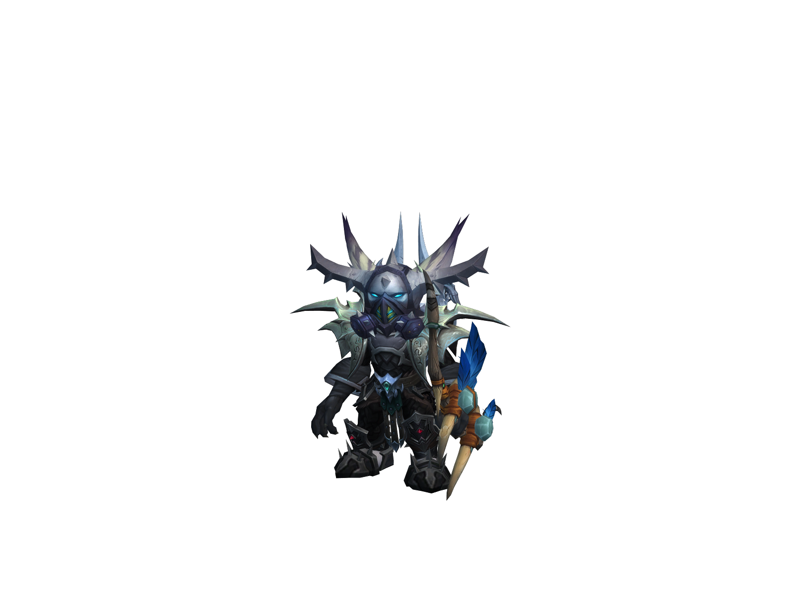 Cumulus 3D character render