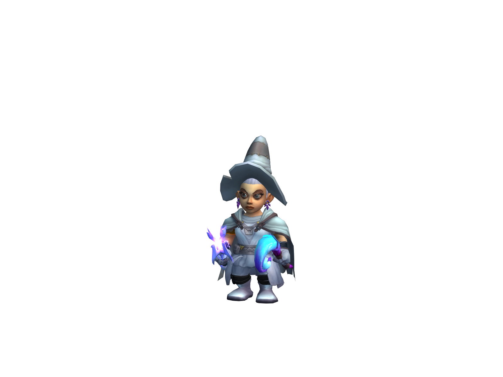 Wílax 3D character render