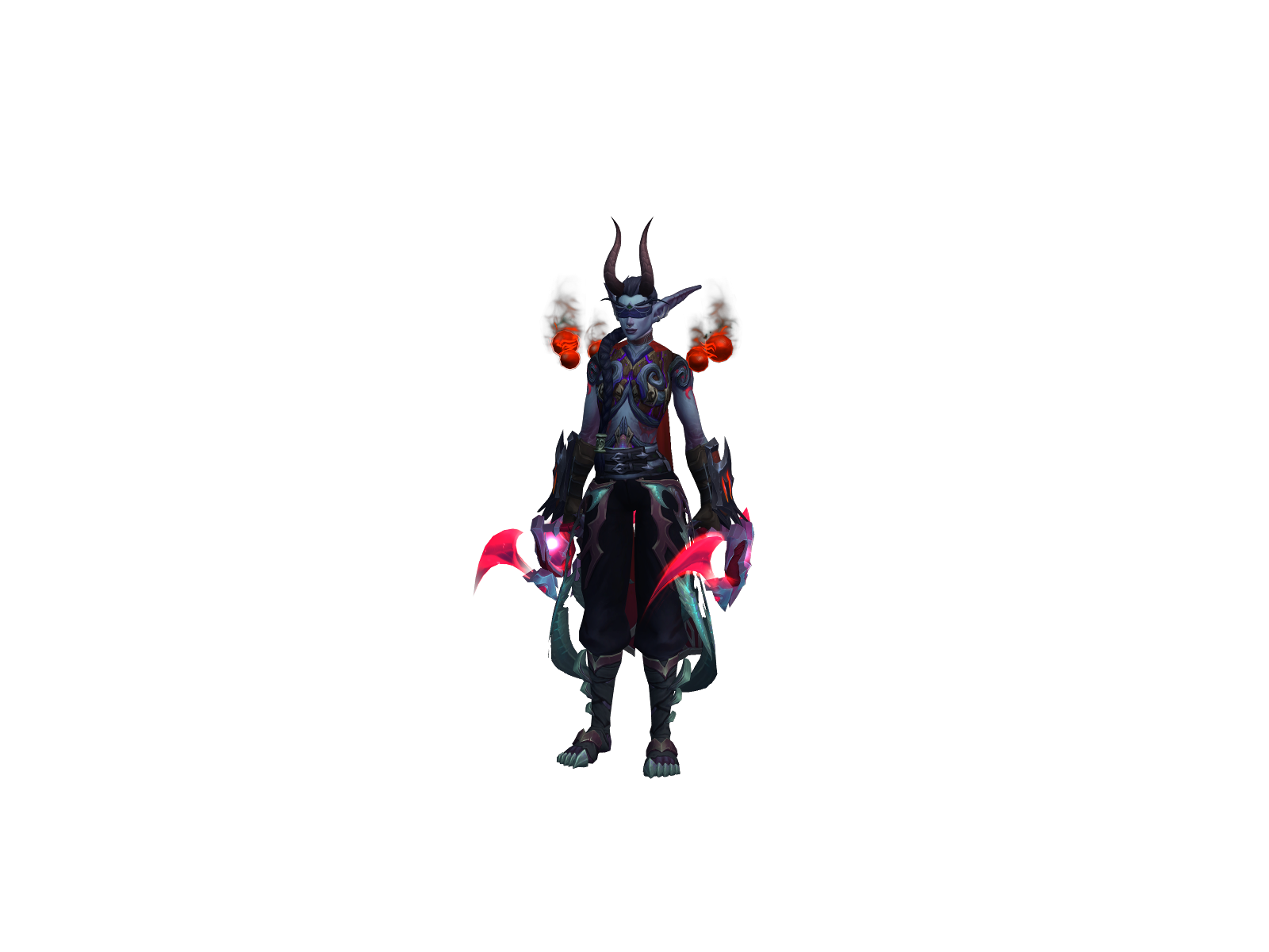 Kyrané 3D character render